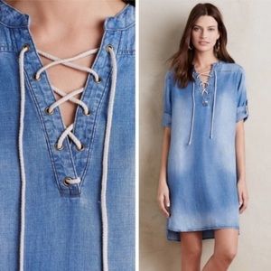 Cloth & Stone | Chambray Tunic Dress